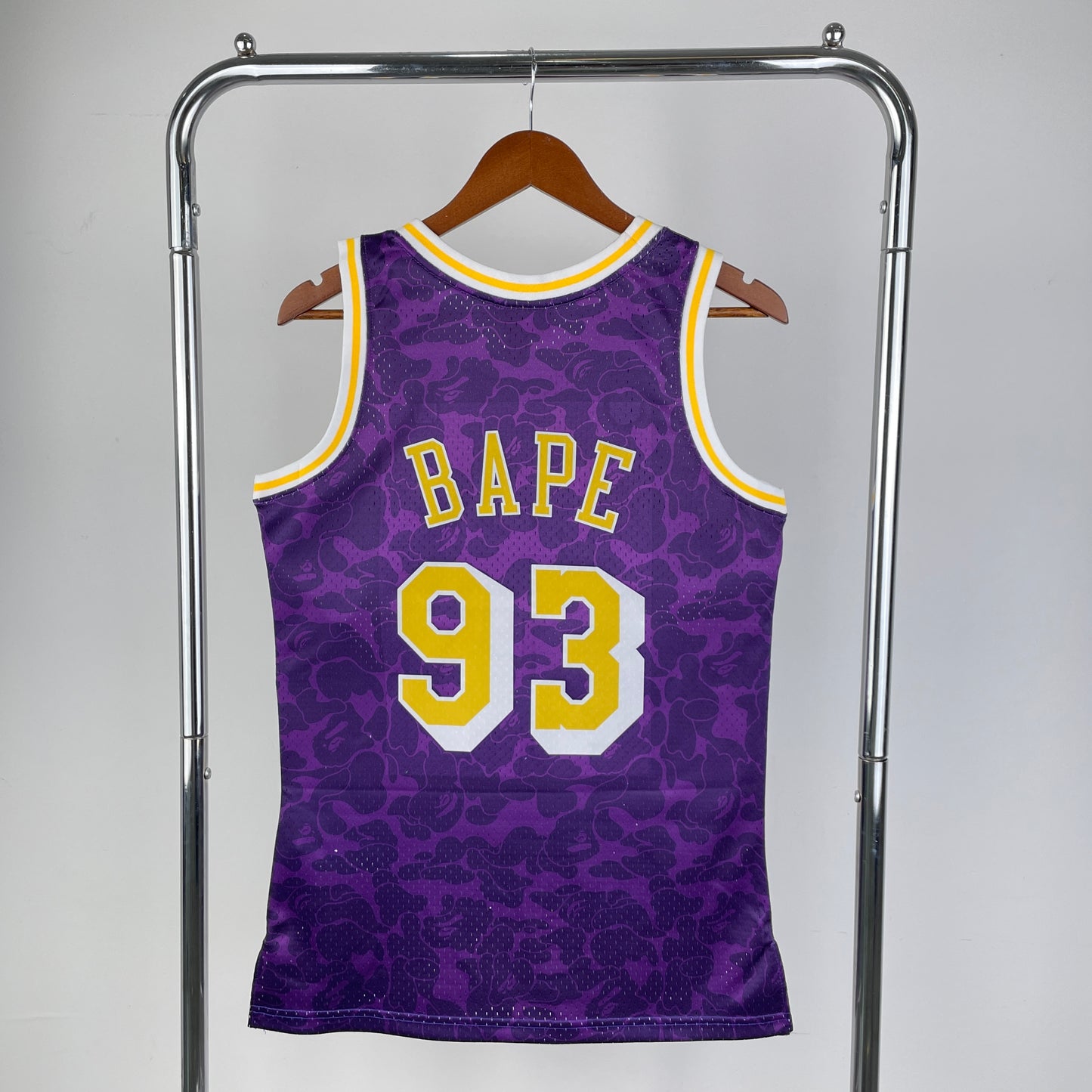 Los Angeles Lakers Bape X Mitchell&Ness Jersey #93