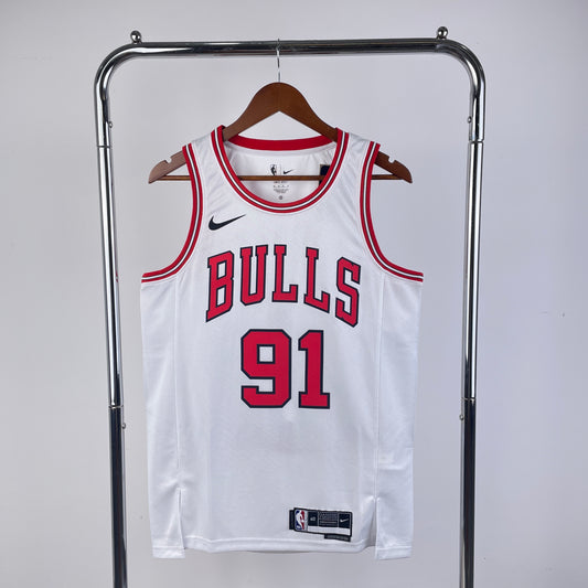 Chicago Bulls Dennis Rodman Association Edition Jersey #91