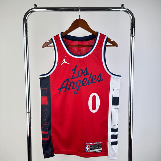 Los Angeles Clippers Russel Westbrook Statement edition Jersey #0