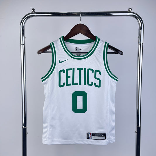 Boston Celtics Jayson Tatum Kids Jersey #0