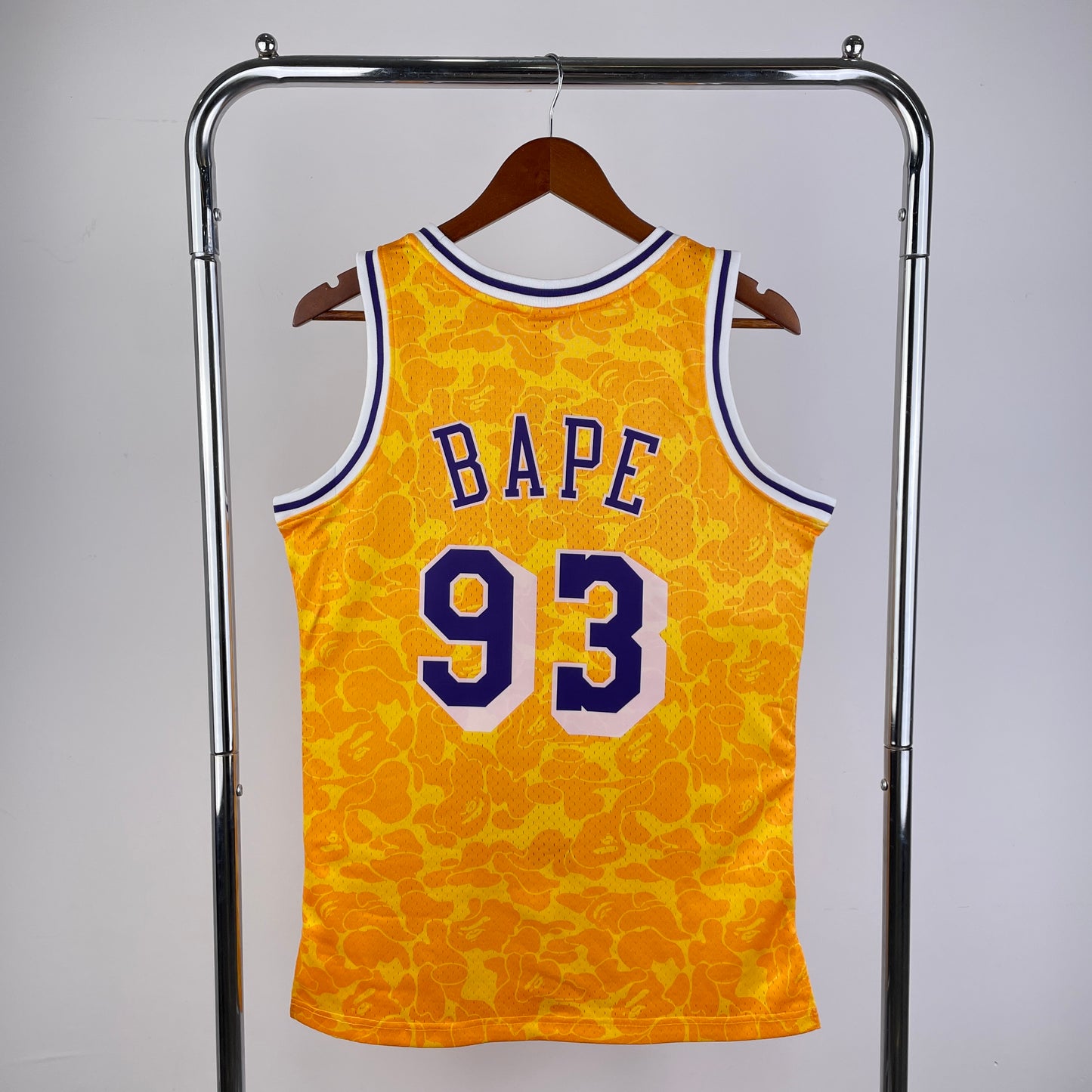 Los Angeles Lakers Bape X Mitchell&Ness Jersey #93