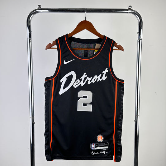 Detroit Pistons Cade Cunningham City Edition Jersey #2