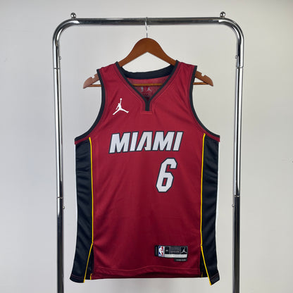 Miami Heat LeBron James Statement Edition Jersey #6