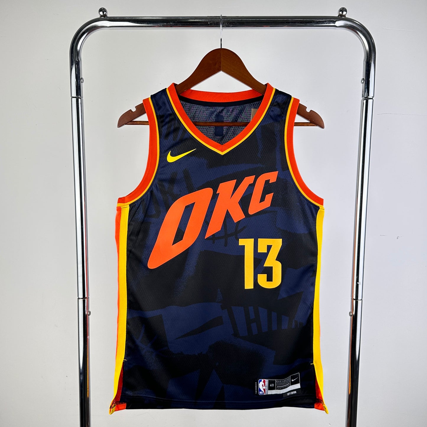 Oklahoma City Thunder Paul George City Edition Jersey #13