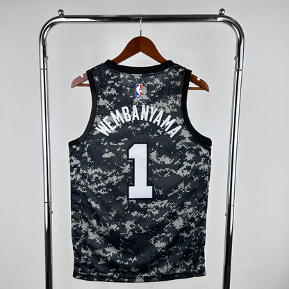 San Antonio Spurs Victor Wembanyama Jersey #1