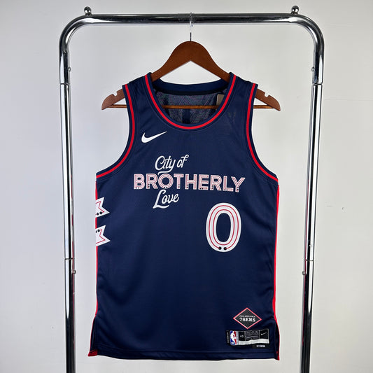 Philadelphia 76ers Tyreese Maxey City Edition Jersey #0