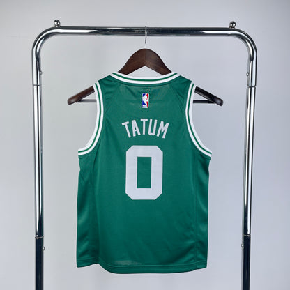 Boston Celtics Jayson Tatum kids jersey #0