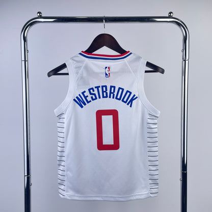 LA Clippers Russell Westbrook Kids Jersey #0