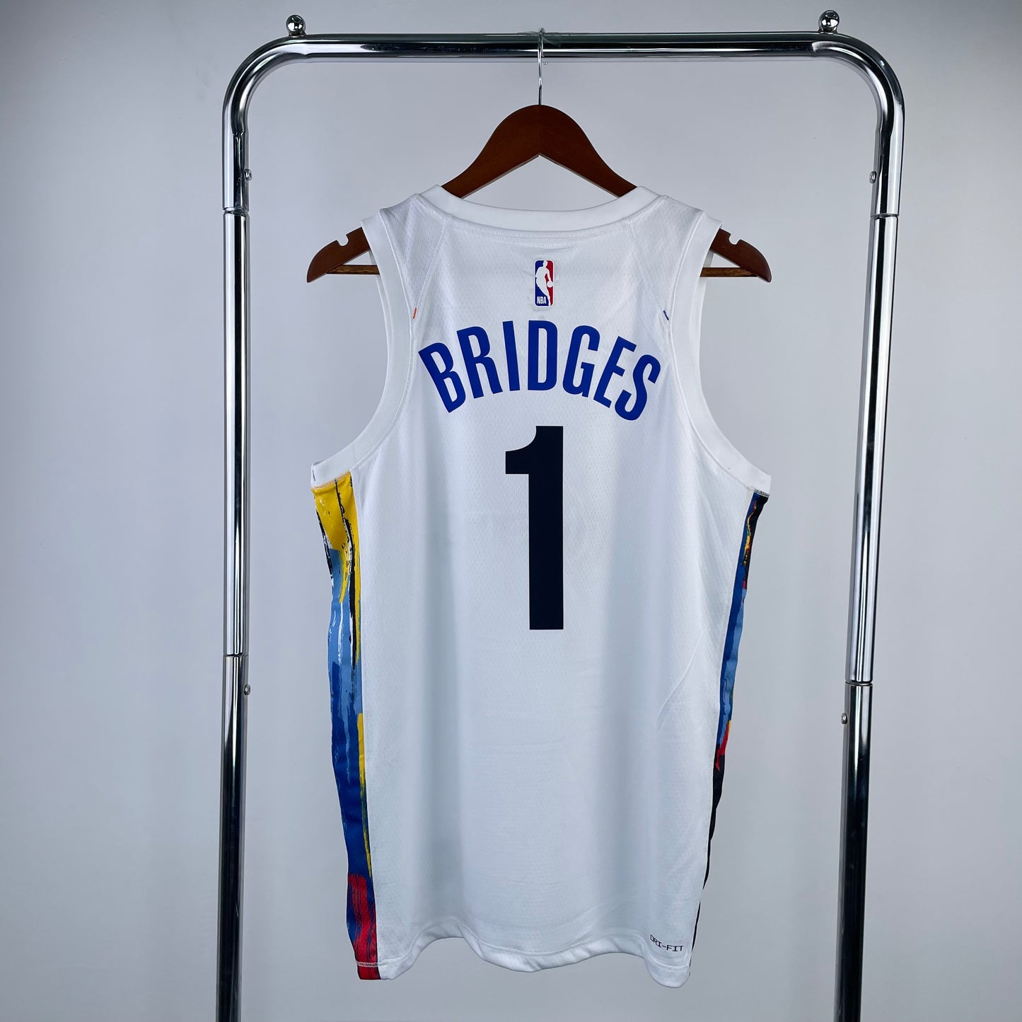 Brooklyn Nets Mikal Bridges City Edition Jersey #1