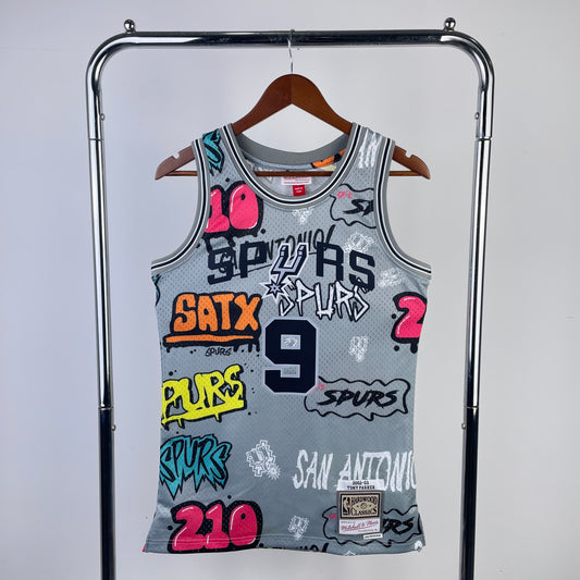 San Antonio Spurs Tony Parker Mitchell&Ness Edition Jersey #9