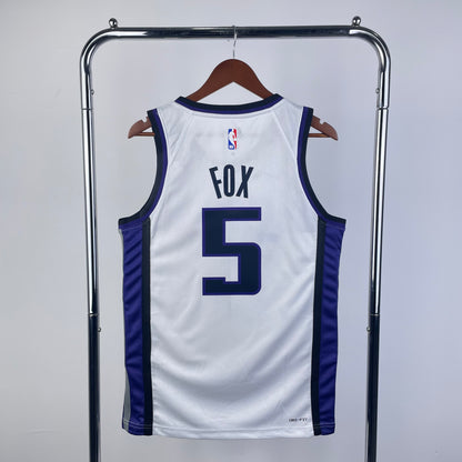 Sacramento Kings De'Aaron Fox  Association Edition Jersey #5