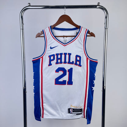 Philadelphia 76ers Joel Embiid Association Edition Jersey #21