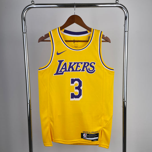 Los Angeles Lakers Anthony Davis Icon Edition Jersey #3