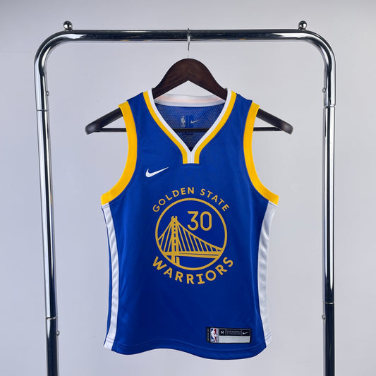 Golden State Warriors Stephen Curry Kids Jersey #30