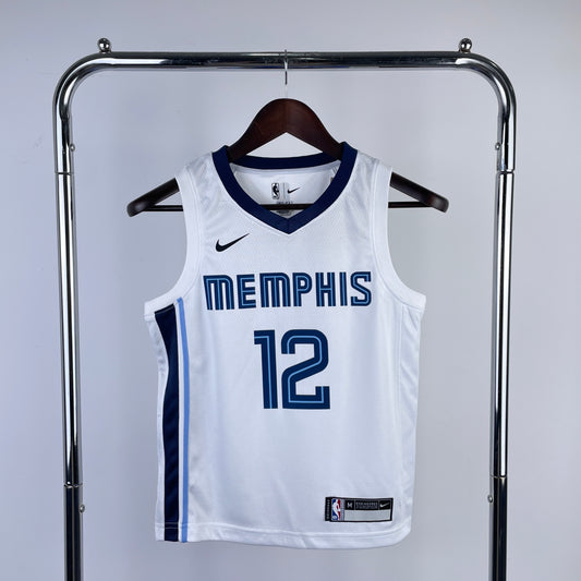 Memphis Grizzlies Ja Morant Kids Jersey #12