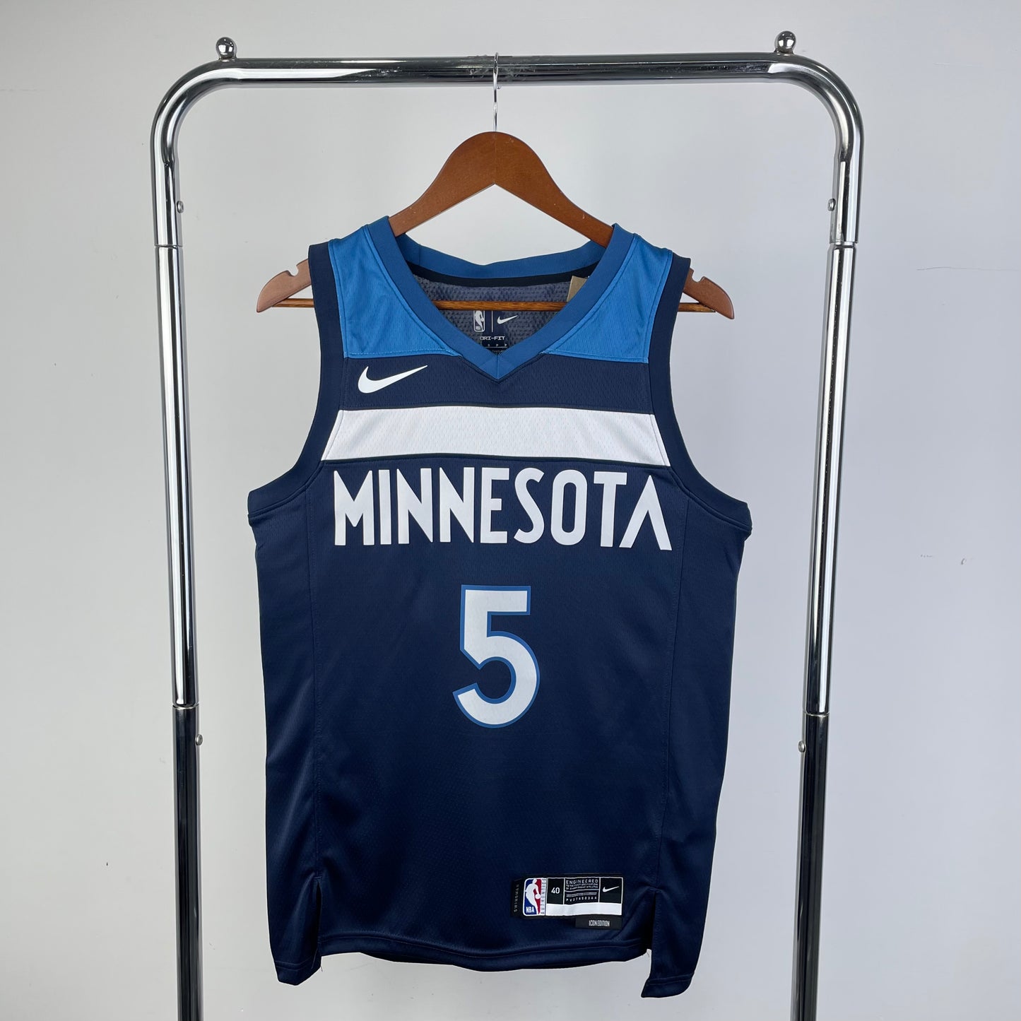 Minnesota Timberwolves Anthony Edwards Icon Edition Jersey #5