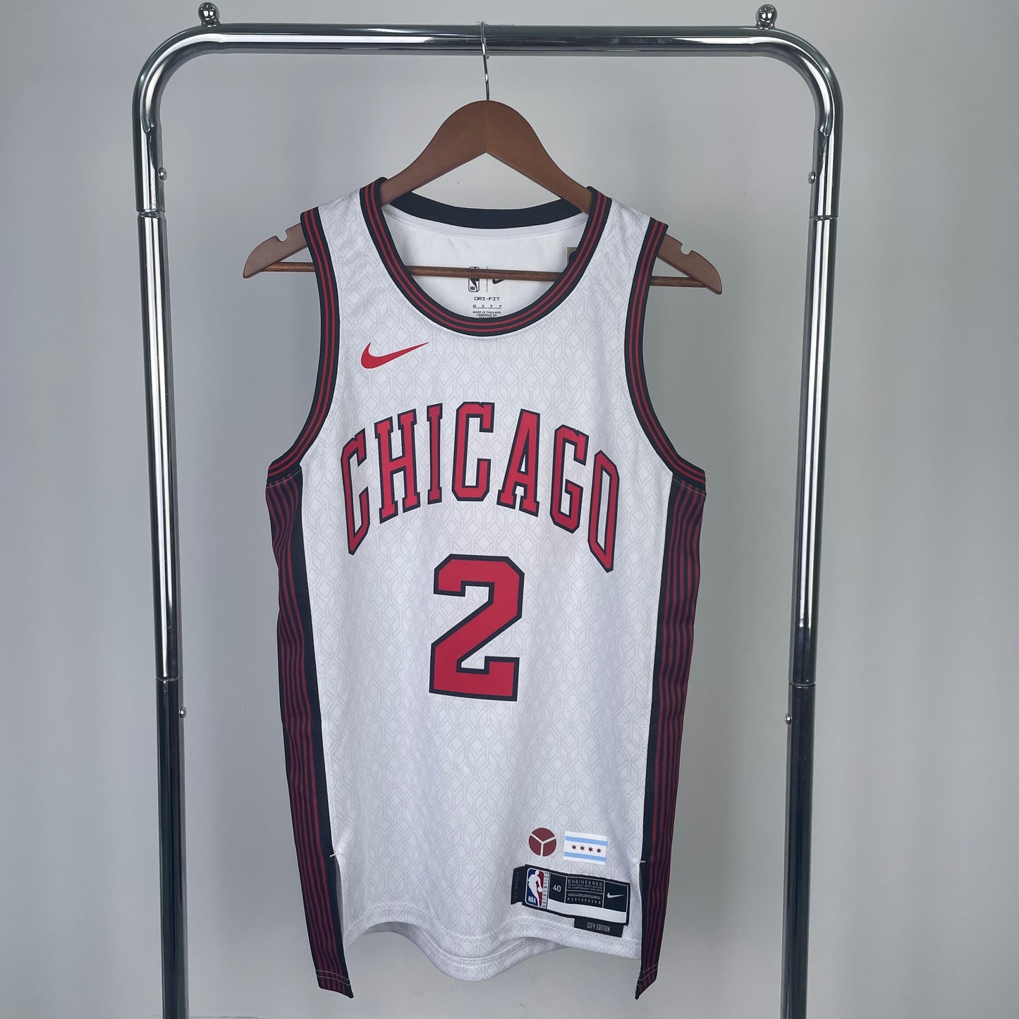 Chicago Bulls Lonzo Ball City Edition Jersey #2