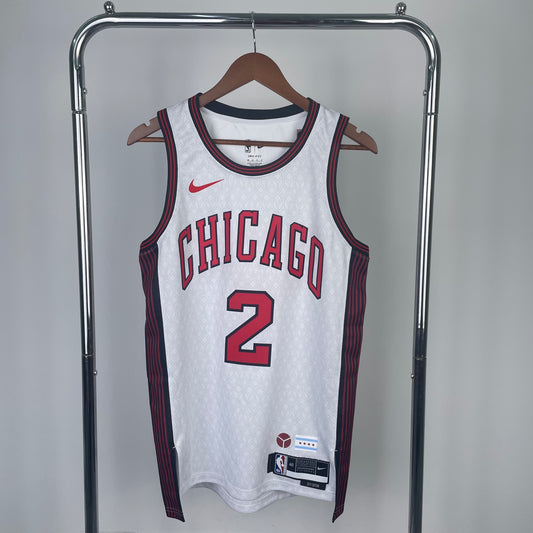 Chicago Bulls Lonzo Ball City Edition Jersey #2