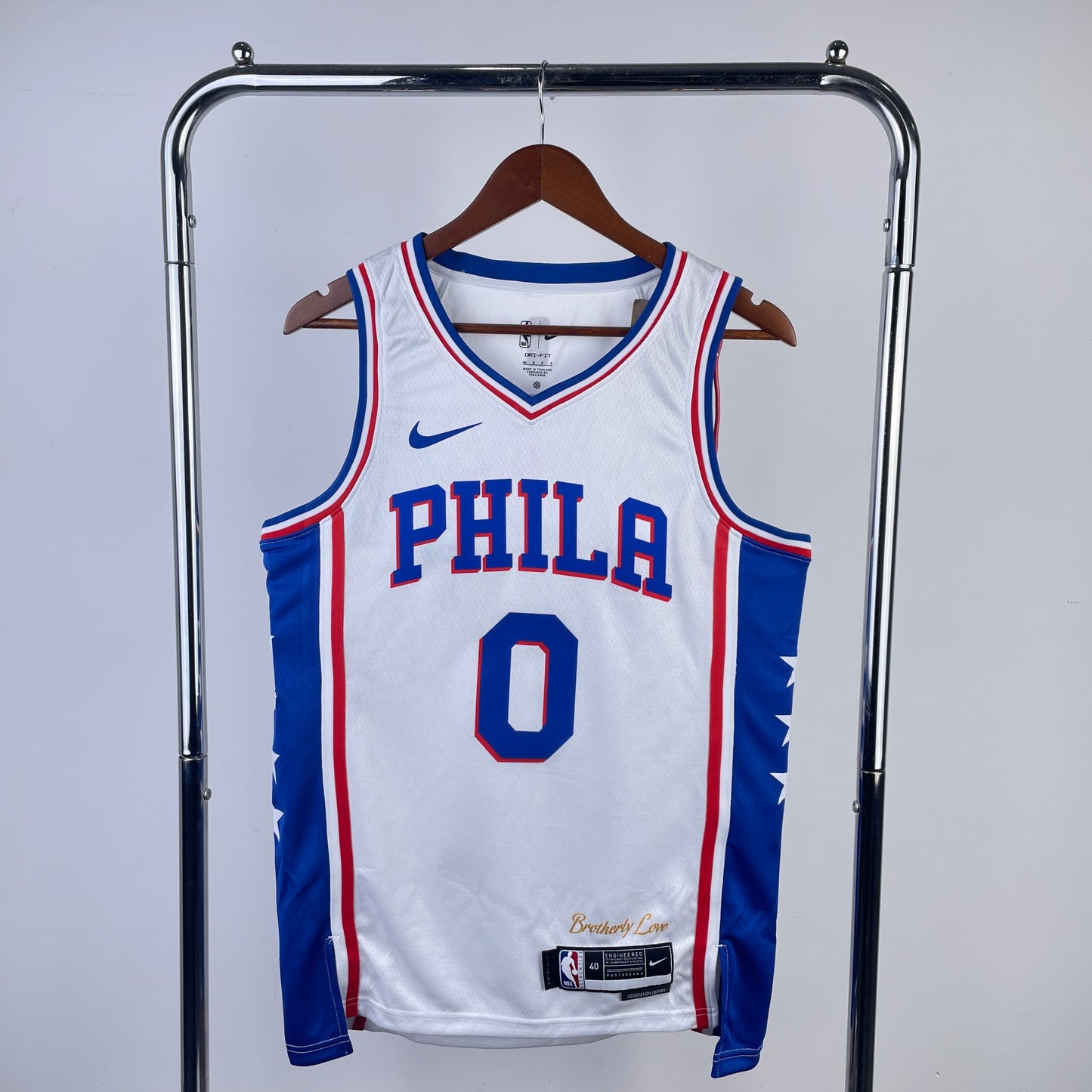 Philadelphia 76ers Tyreese Maxey Association Edition Jersey #0