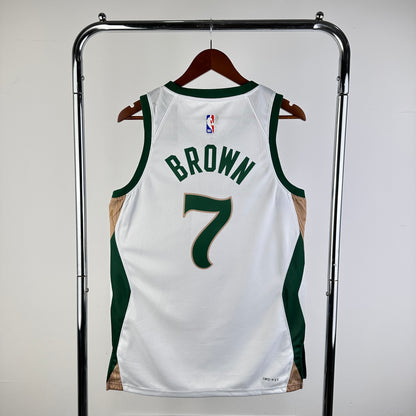 Boston Celtics Jaylen Brown City Edition Jersey #7
