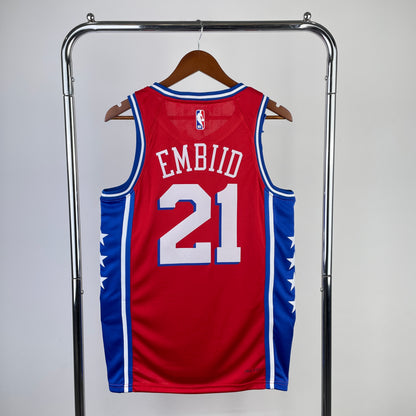 Philadelphia 76ers Joel Embiid Statement Edition Jersey #21