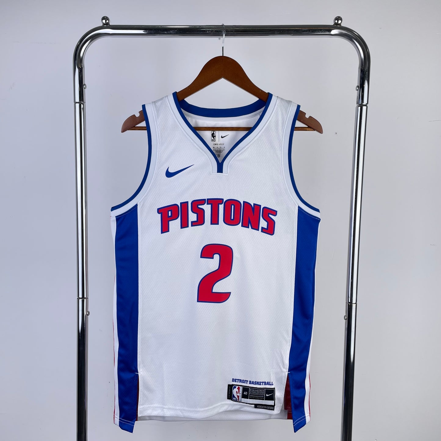 Detroit Pistons Cade Cunningham Association Edition Jersey #2