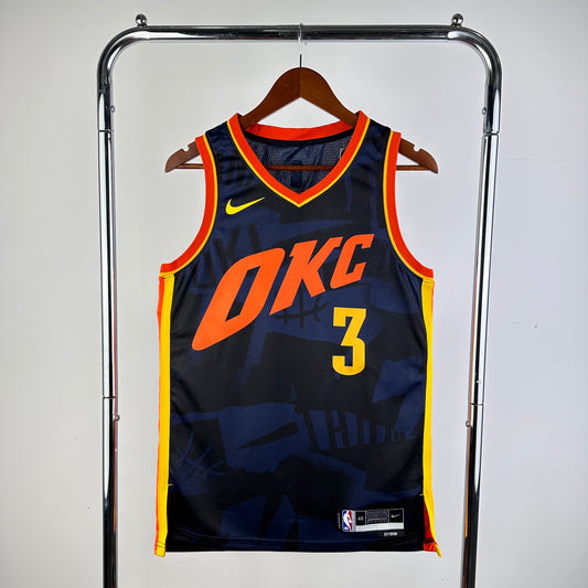 Oklahoma City Thunder Josh Giddey City Edition Jersey #3