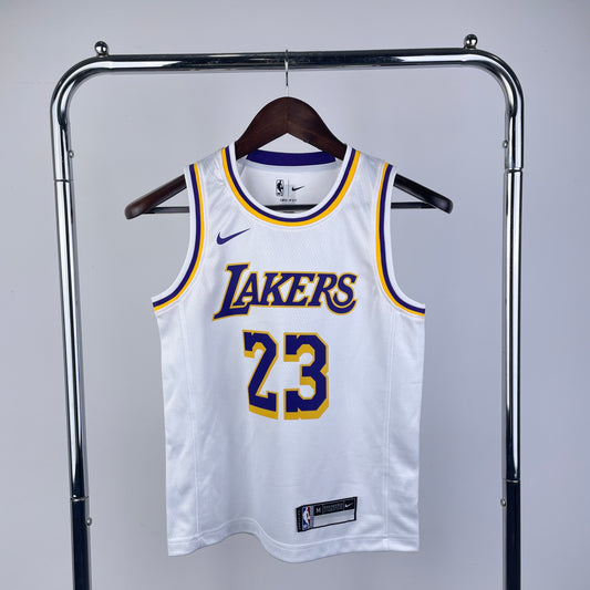 Los Angeles Lakers LeBron James Kids Jersey #23