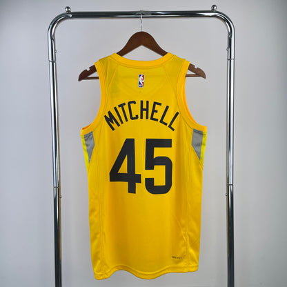 Utah Jazz Donovan Mitchell Icon Edition Jersey #45