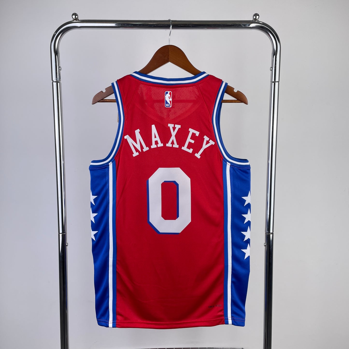 Philadelphia 76ers Tyreese Maxey Icon Edition Jersey #0