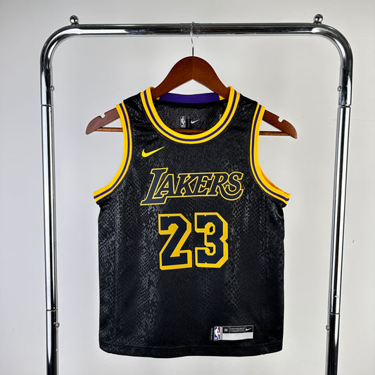 Los Angeles Lakers LeBron James Snakeskin Jersey #6 #23