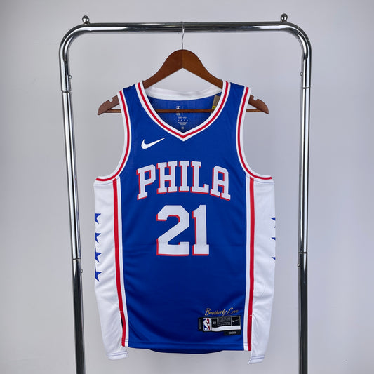 Philadelphia 76ers Joel Embiid Icon Edition Jersey #21