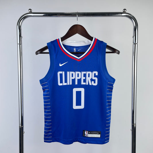 LA Clippers Russell WestBrook Kids Jersey #0