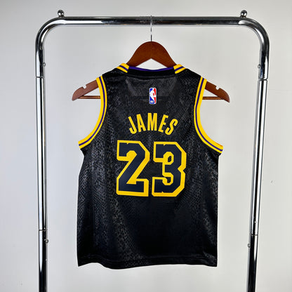 Los Angeles Lakers LeBron James Snakeskin Jersey #6 #23