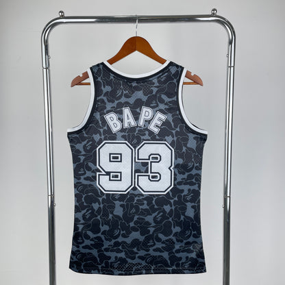 Brooklyn Nets Bape X M&N Edition Jersey #93