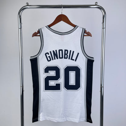 San Antonio Spurs Manu Ginobili Mitchell&Ness Jersey #20