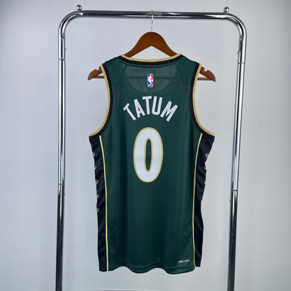 Boston Celtics Kyrie Jayson Tatum City Edition Jersey #0