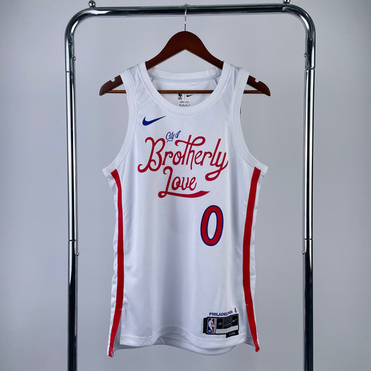 Philadelphia 76ers Tyreese Maxey City Edition Jersey #0