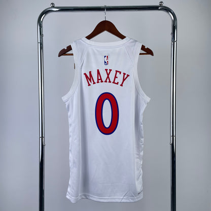 Philadelphia 76ers Tyreese Maxey City Edition Jersey #0