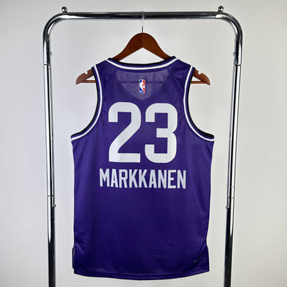 Utah Jazz Lauri Markkanen City Edition Jersey #23