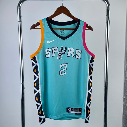 San Antonio Spurs Kawhi Leonard City Edition Jersey #2