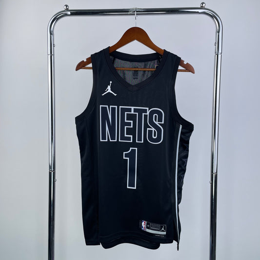 Brooklyn Nets Mikal Bridges Statement Edition Jersey #1