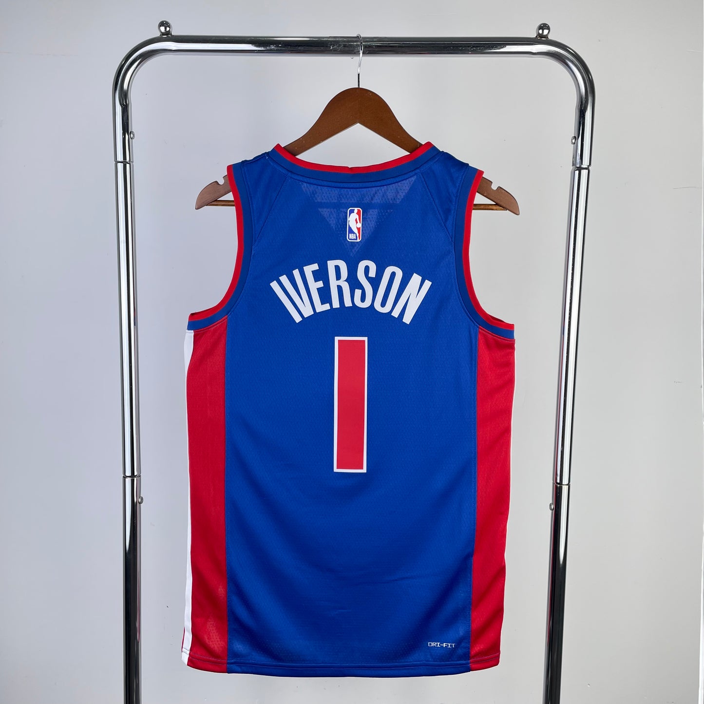 Detroit Pistons Allen Iverson Icon Edition Jersey #1