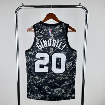 San Antonio Spurs Manu Ginóbili Jersey #20