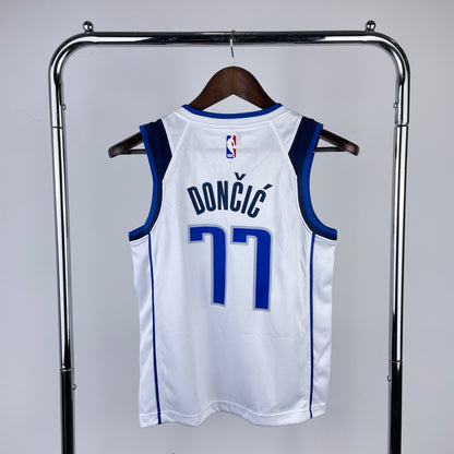 Dallas Mavericks Luka Doncic Kids Jersey #77