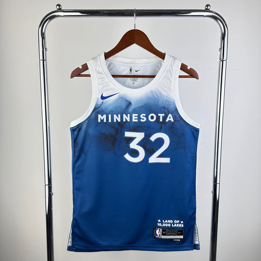 Minnesota Timberwolves Karl-Anthony Towns City Edition Jersey #32