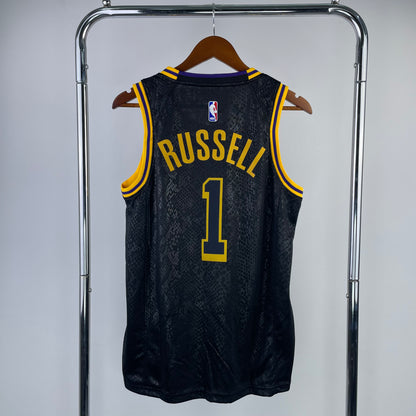 Los Angeles Lakers Russell Westbrook Snakeskin Jersey #1