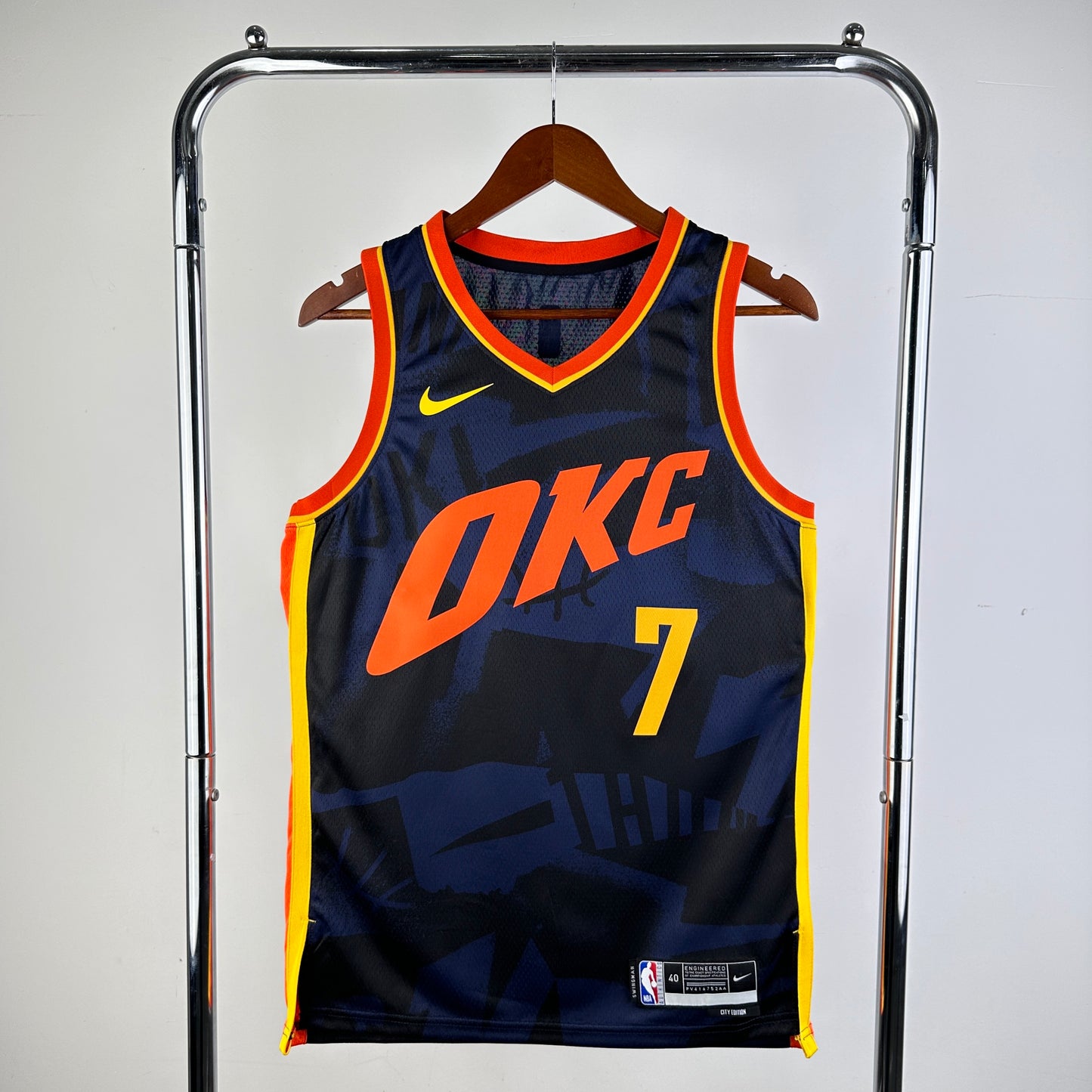 Oklahoma City Thunder Chet Holmgren City Edition Jersey #7