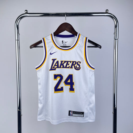 Los Angeles Lakers Kobe Bryant kids jersey #24