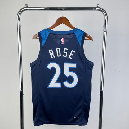 Minnesota Timberwolves Derrick Rose Icon Edition Jersey #25